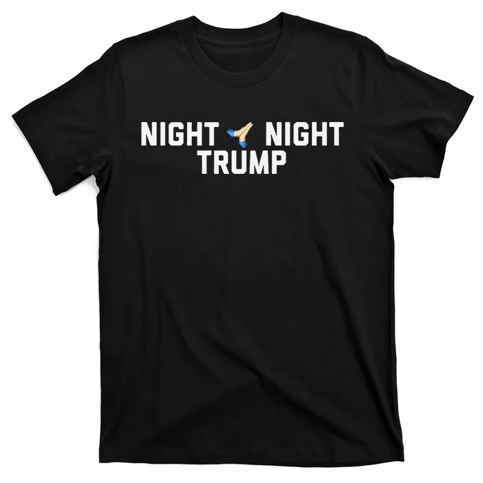 Night Night Trump Time For Kamala Harris T-Shirt