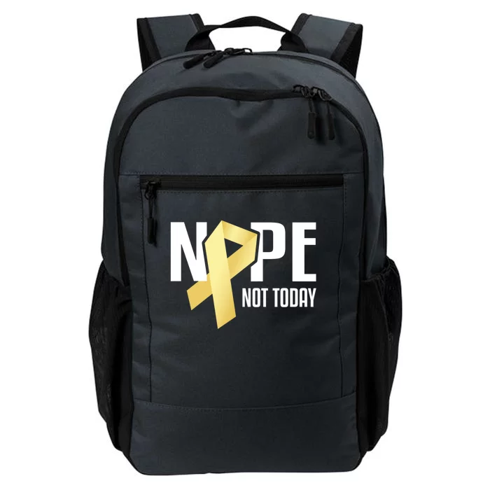 Nope Not Today S Cancer Cute Gift Daily Commute Backpack