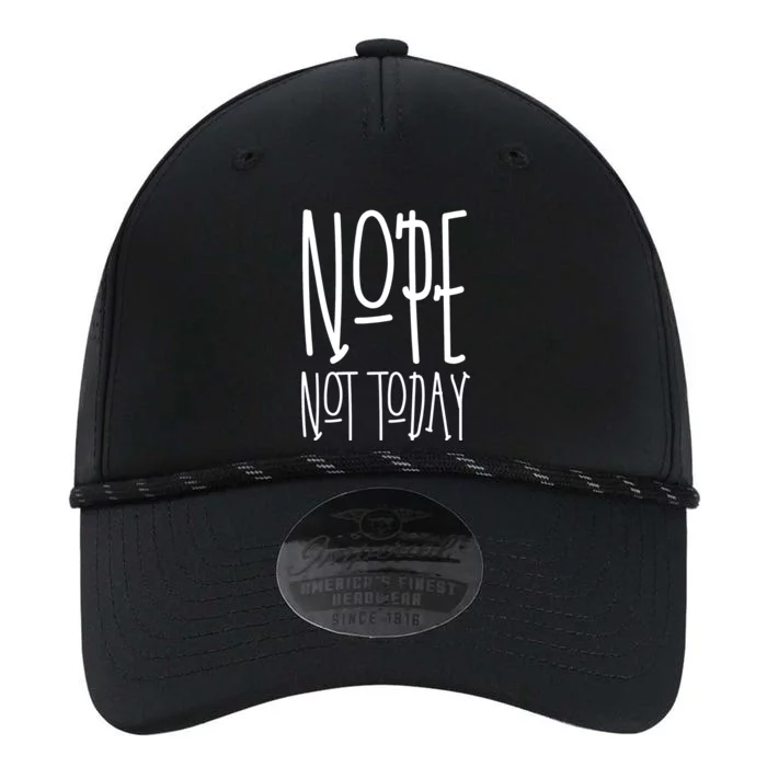 Nope Not Today Performance The Dyno Cap