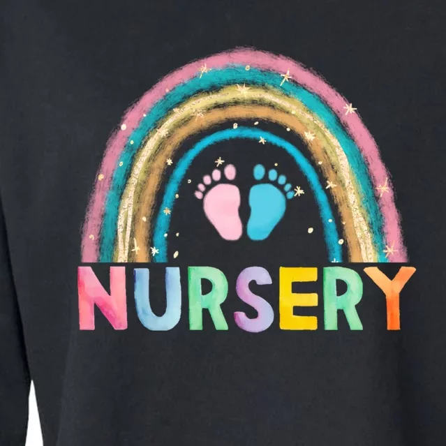 Nursery Cropped Pullover Crew