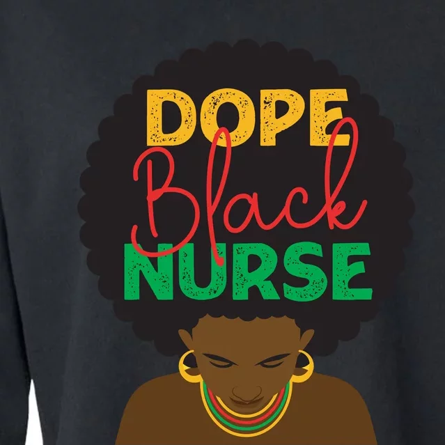 NURSE Cropped Pullover Crew