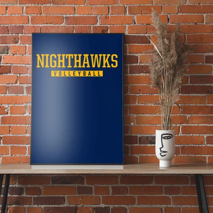 Northfield Nighthawks Volleyball Hs Poster