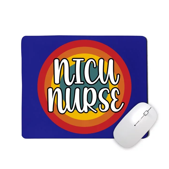 Nicu Nurse Vintage Retro Gift Mousepad