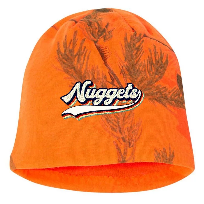 Nuggets Name Vintage Retro Kati - Camo Knit Beanie