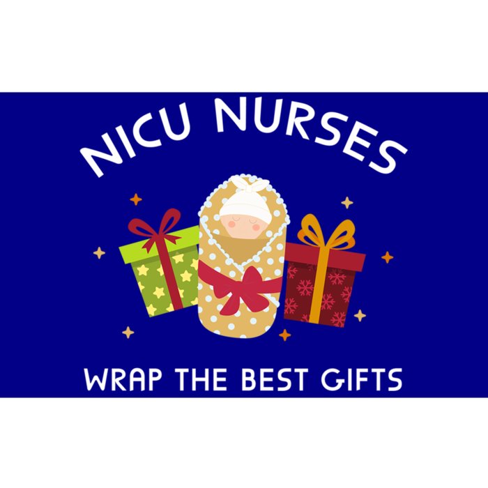 Nicu Nurses Wrap The Best Funny Gift Funny Christmas Nicu Nursing Cute Gift Bumper Sticker