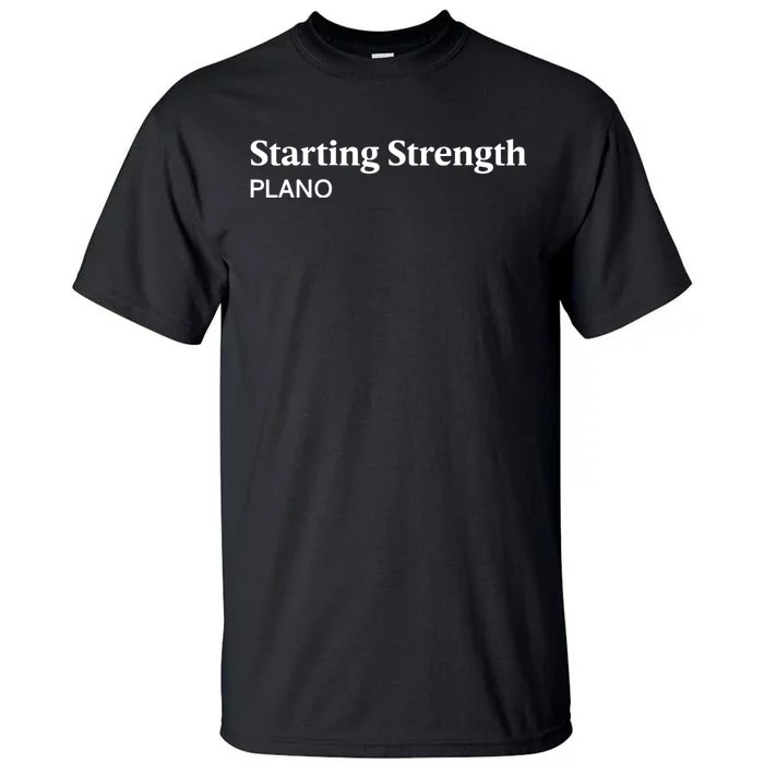 Newman Nahas Wearing Starting Strength Plano Tall T-Shirt