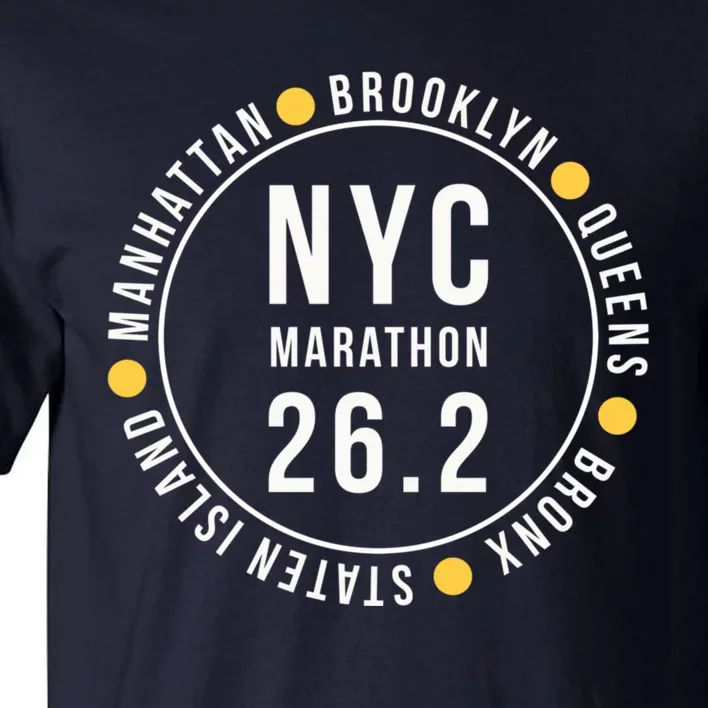 NYC New York City Marathon Tall T-Shirt