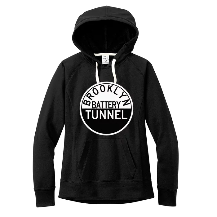 Nyc New York City Brooklyn Battery Tunnel Women's Fleece Hoodie