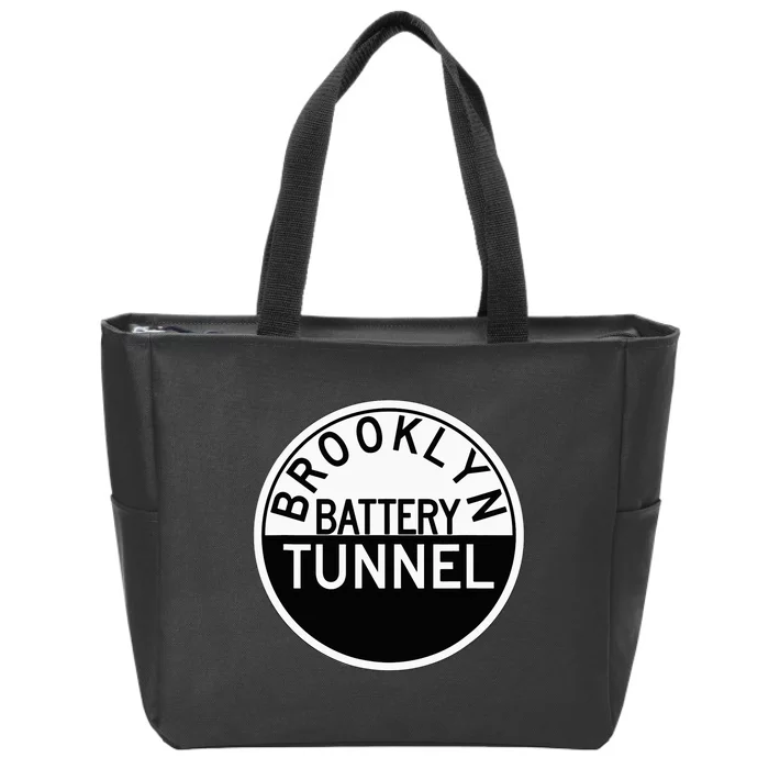 Nyc New York City Brooklyn Battery Tunnel Zip Tote Bag