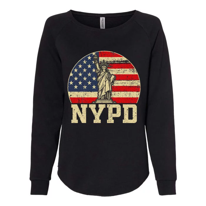 Nypd New York Police Department Womens California Wash Sweatshirt