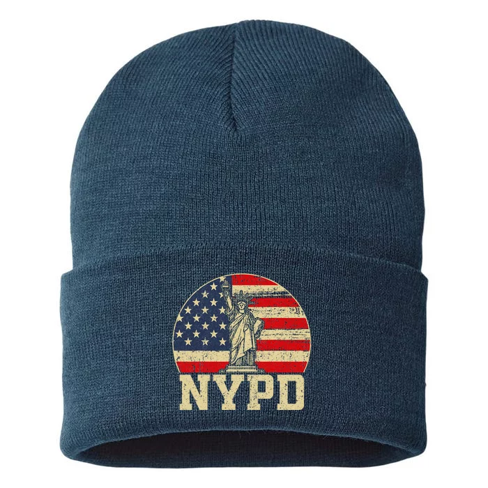 Nypd New York Police Department Sustainable Knit Beanie