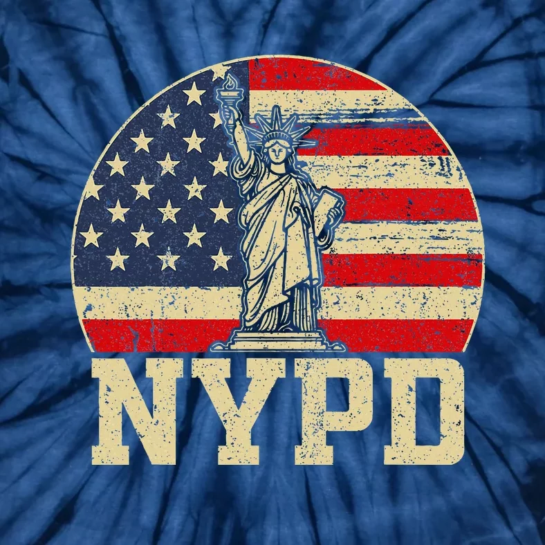 Nypd New York Police Department Tie-Dye T-Shirt