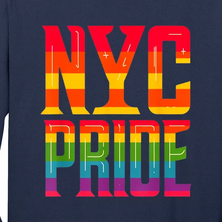 Nyc New York City Pride Month Long Sleeve Shirt