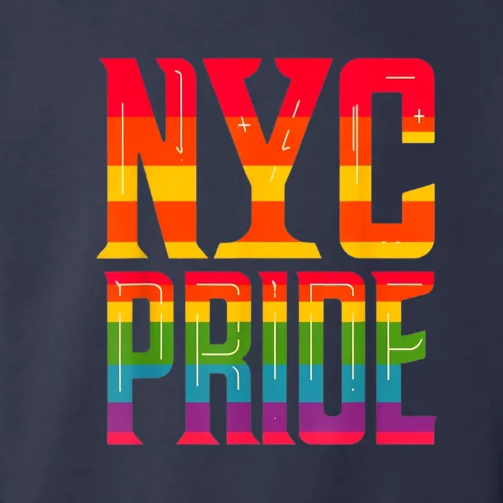 Nyc New York City Pride Month Toddler Hoodie