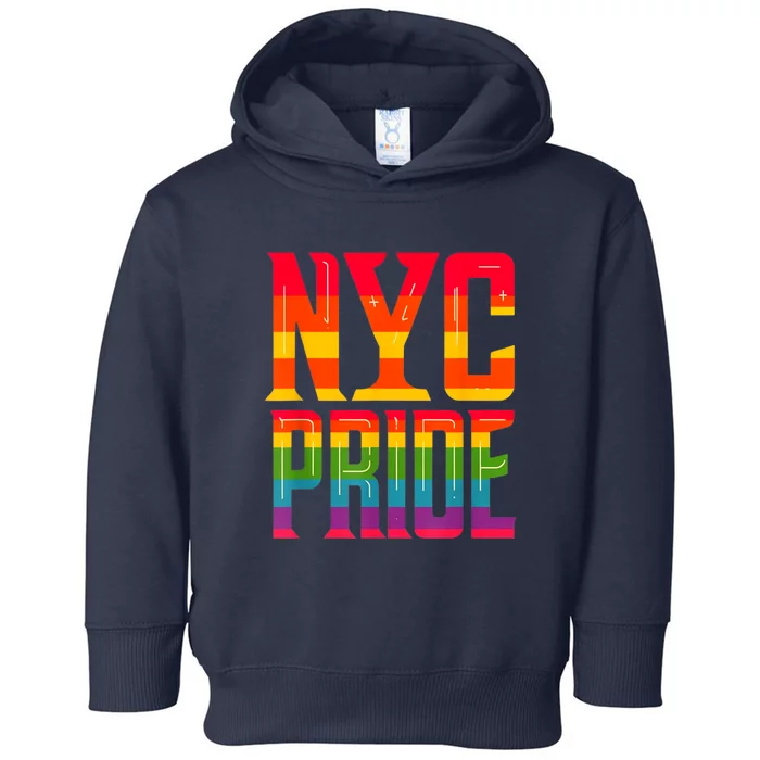 Nyc New York City Pride Month Toddler Hoodie