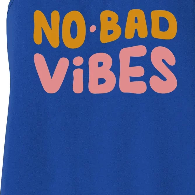 No Bad Vibes Women's Racerback Tank