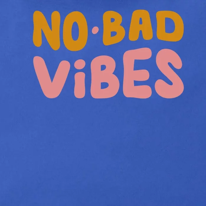 No Bad Vibes Zip Tote Bag