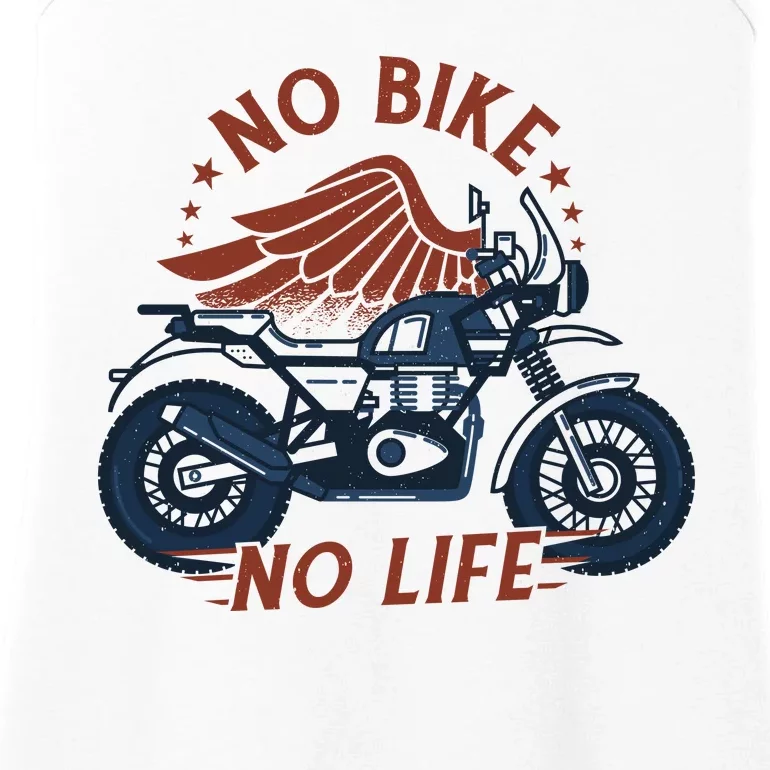 No Bike No Life Motrocycle Ladies Essential Tank