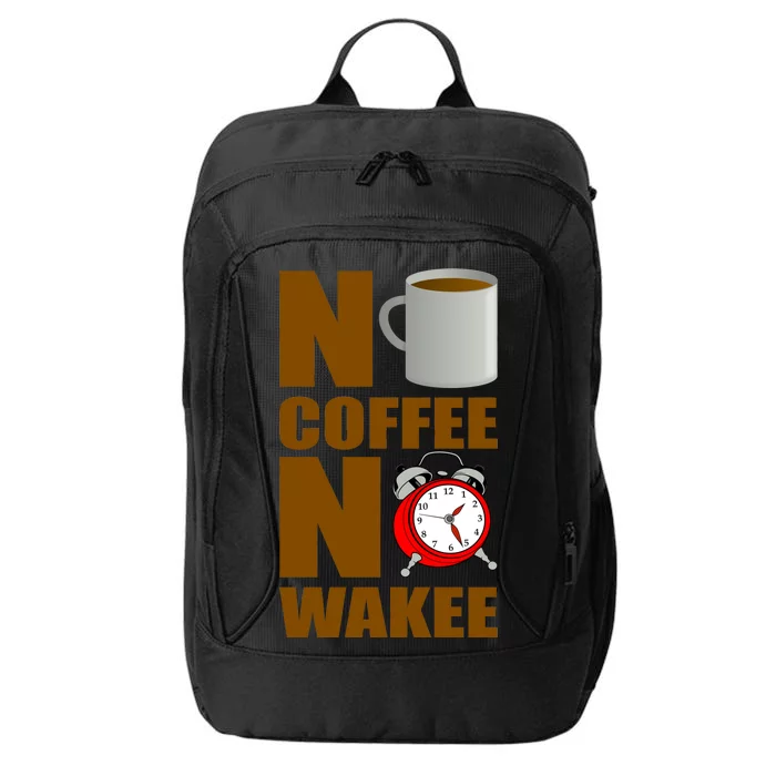 No Coffee No Wakee City Backpack