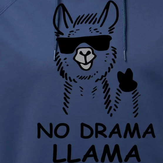 No Drama Llama Performance Fleece Hoodie