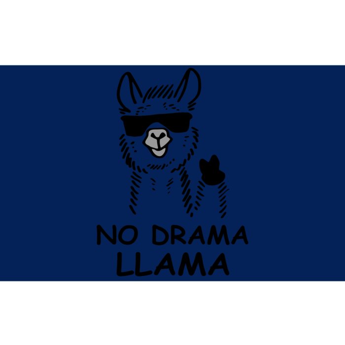 No Drama Llama Bumper Sticker