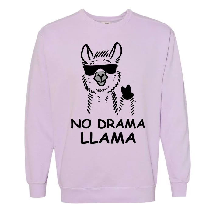 No Drama Llama Garment-Dyed Sweatshirt