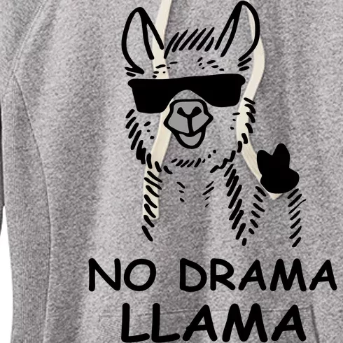 No Drama Llama Women's Fleece Hoodie