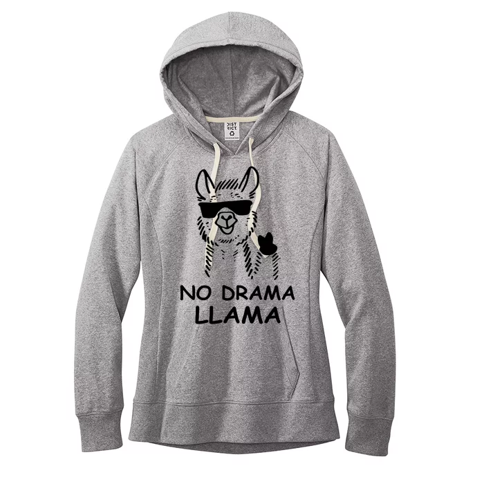 No Drama Llama Women's Fleece Hoodie