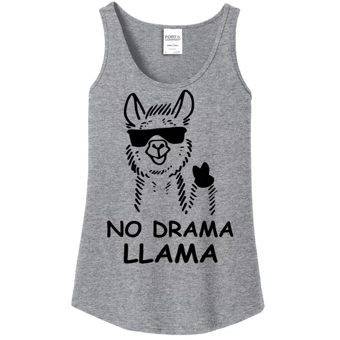 No Drama Llama Ladies Essential Tank