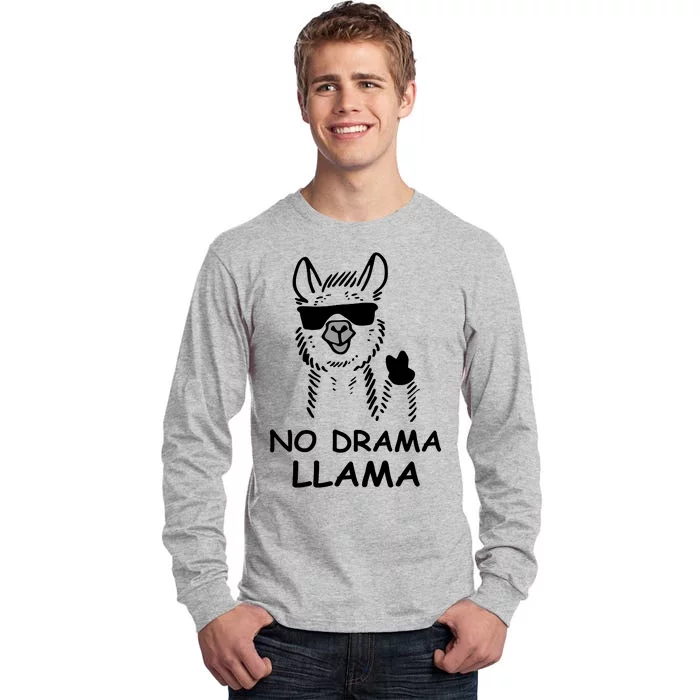 No Drama Llama Tall Long Sleeve T-Shirt