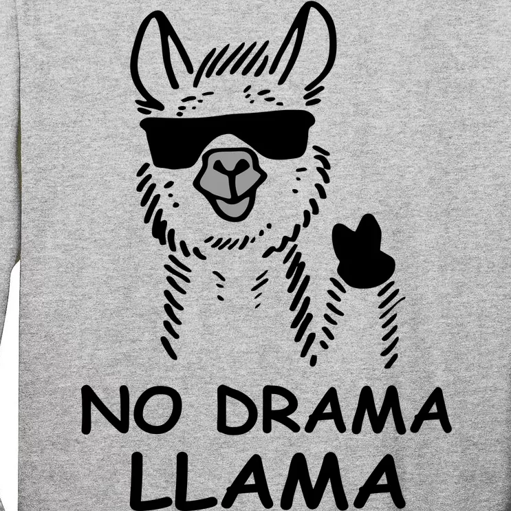 No Drama Llama Tall Long Sleeve T-Shirt