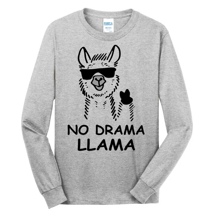 No Drama Llama Tall Long Sleeve T-Shirt