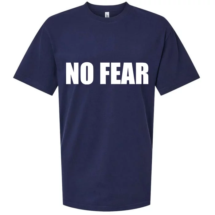 No Fear Word Imprint Sueded Cloud Jersey T-Shirt