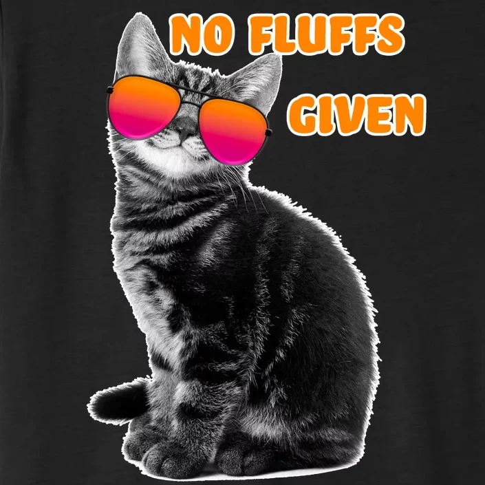 No Fluffs Given Kitten Sunglasses ChromaSoft Performance T-Shirt