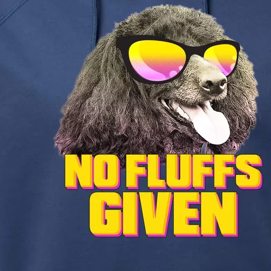 No Fluffs Given Poodle Performance Fleece Hoodie