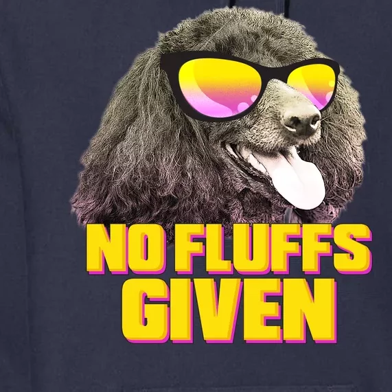 No Fluffs Given Poodle Premium Hoodie