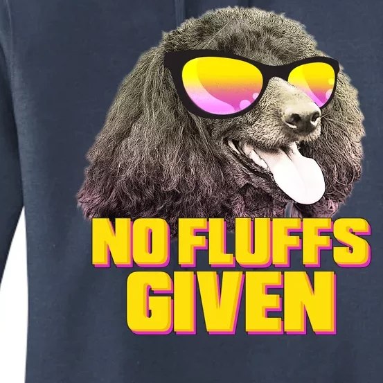 No Fluffs Given Poodle Women's Pullover Hoodie