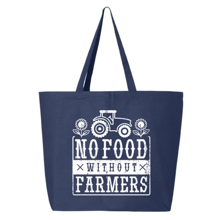 No Food Without Farmers 25L Jumbo Tote