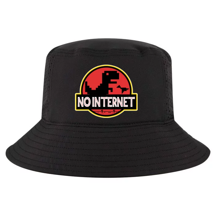 No Internet T-Rex Cool Comfort Performance Bucket Hat