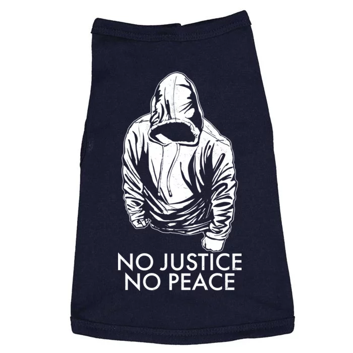 No Justice No Peace Black Lives Matter Doggie Tank