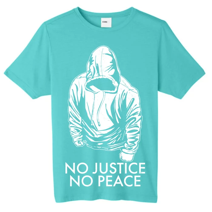 No Justice No Peace Black Lives Matter ChromaSoft Performance T-Shirt