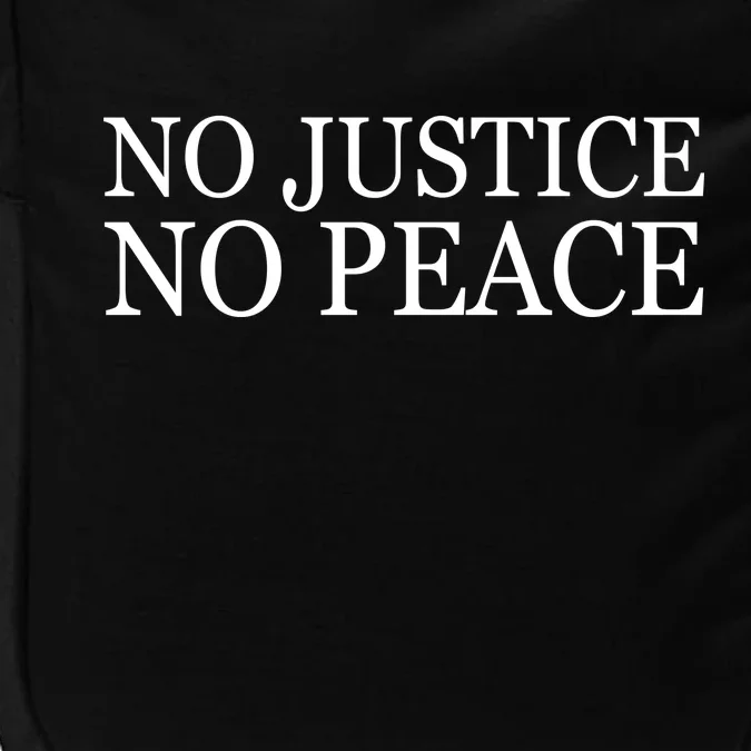 No Justice No Peace BLM Fight For Civil Rights Impact Tech Backpack