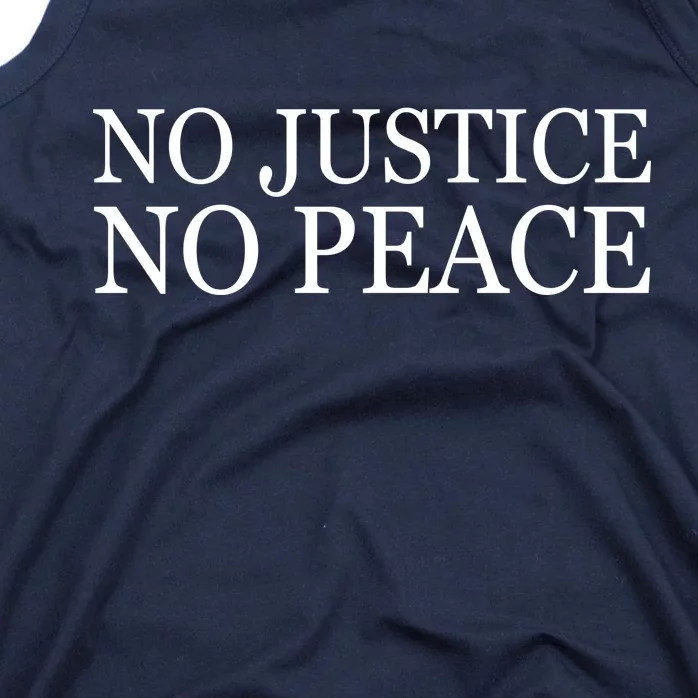 No Justice No Peace BLM Fight For Civil Rights Tank Top