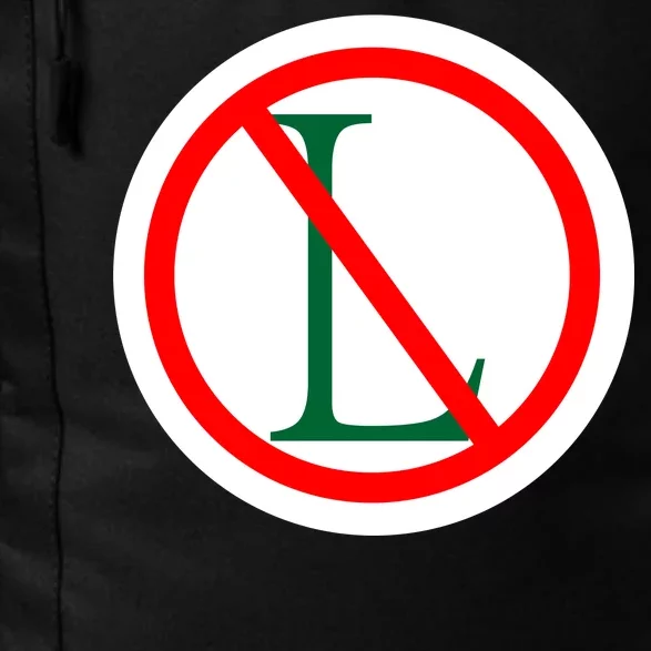 NO L Sign Noel Christmas Daily Commute Backpack