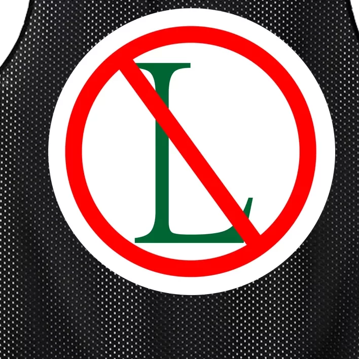 NO L Sign Noel Christmas Mesh Reversible Basketball Jersey Tank