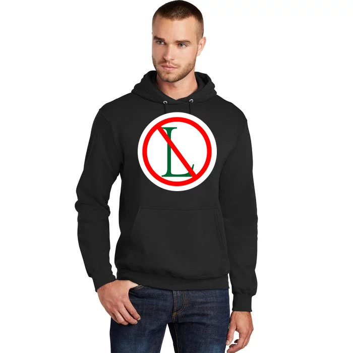 NO L Sign Noel Christmas Tall Hoodie