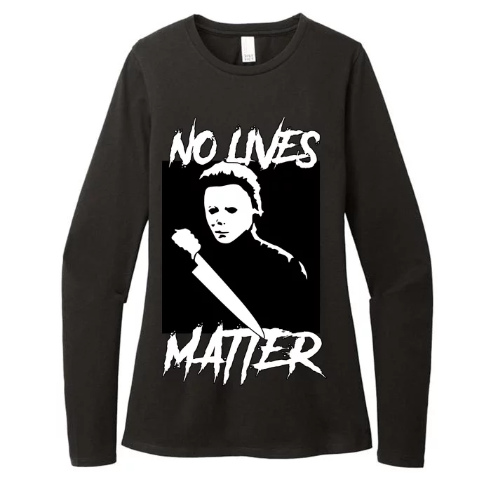 No Lives Matter Womens CVC Long Sleeve Shirt