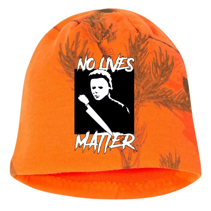 No Lives Matter Kati - Camo Knit Beanie