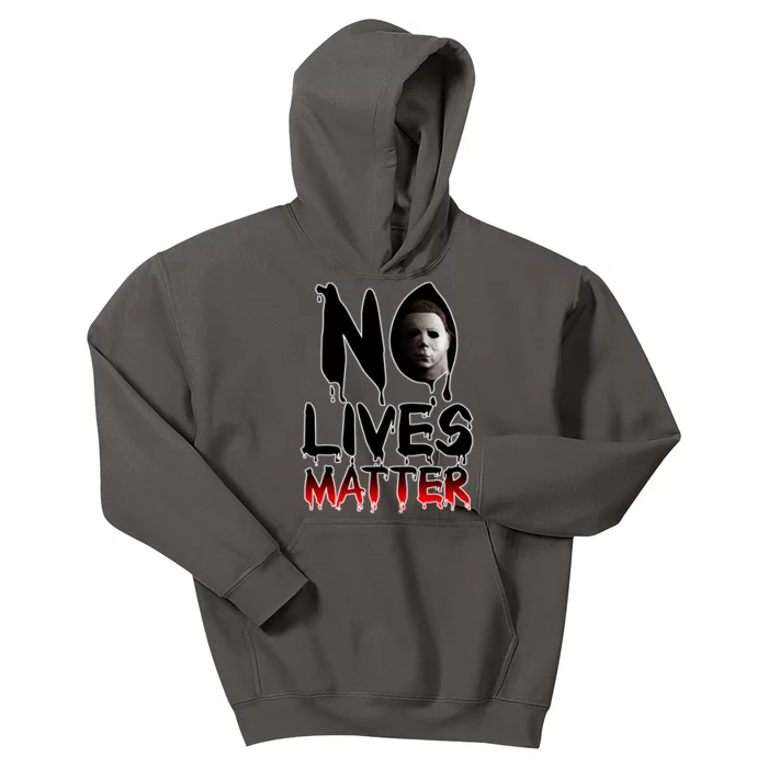 No Lives Matter Classic Horror Kids Hoodie