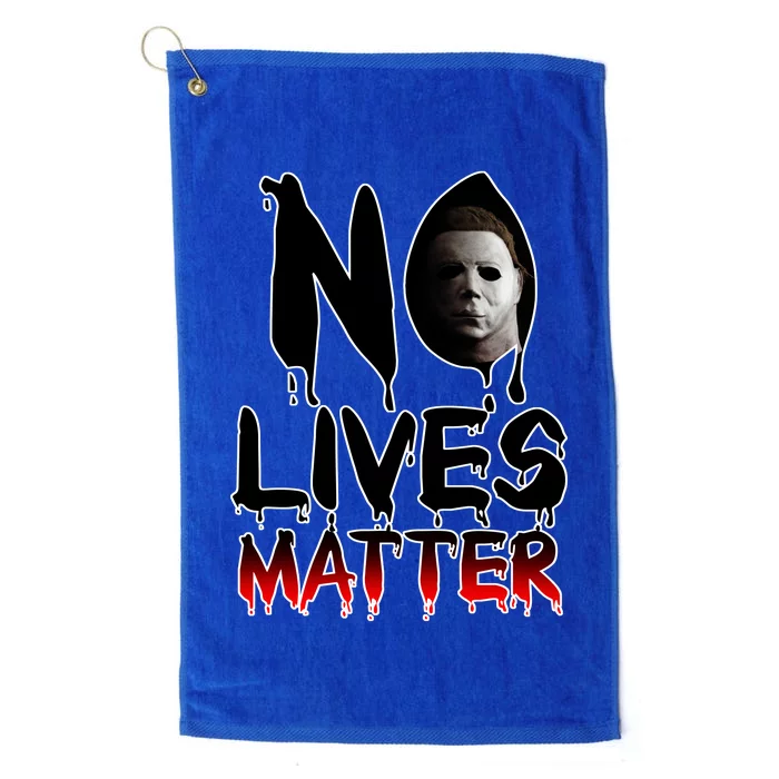 No Lives Matter Classic Horror Platinum Collection Golf Towel